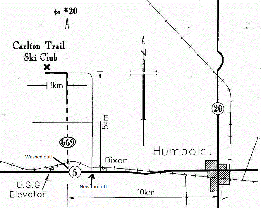 map to dixon trails