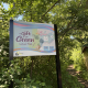 Gift of Green Nature Trail trailhead sign at Pike Lake Provincial Park